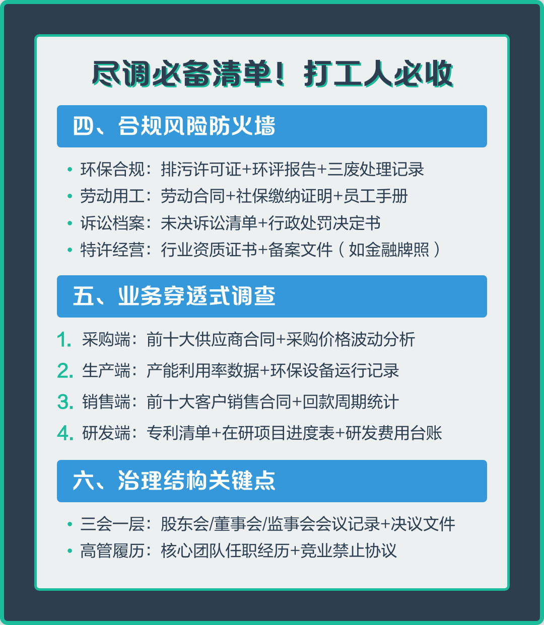 尽调清单模板定制(尽调项目是什么意思)大庆市
